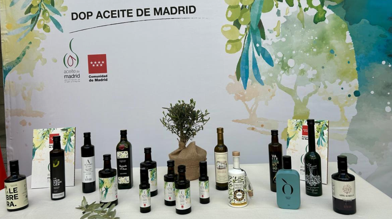 The Protected Designation of Origin Aceite de Madrid, recognized with 18 international awards this season