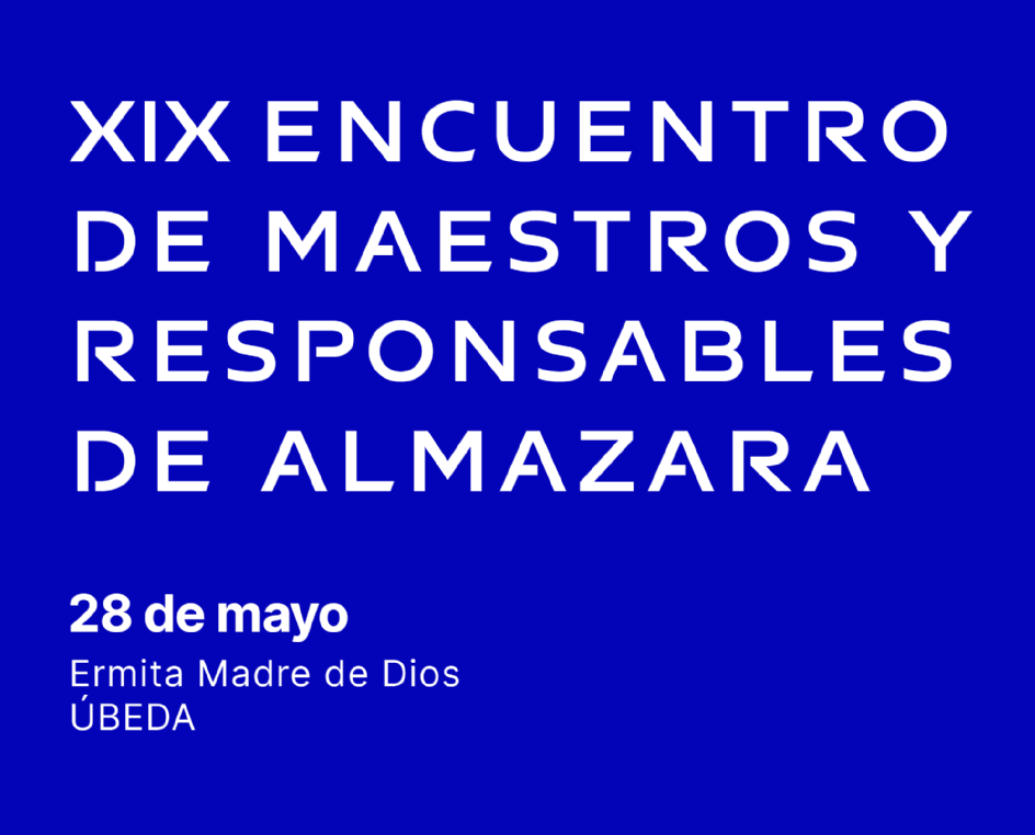 El XIX Encuentro de Maestros y Responsables de Almazara de GEA se celebrar� el 28 de mayo en �beda